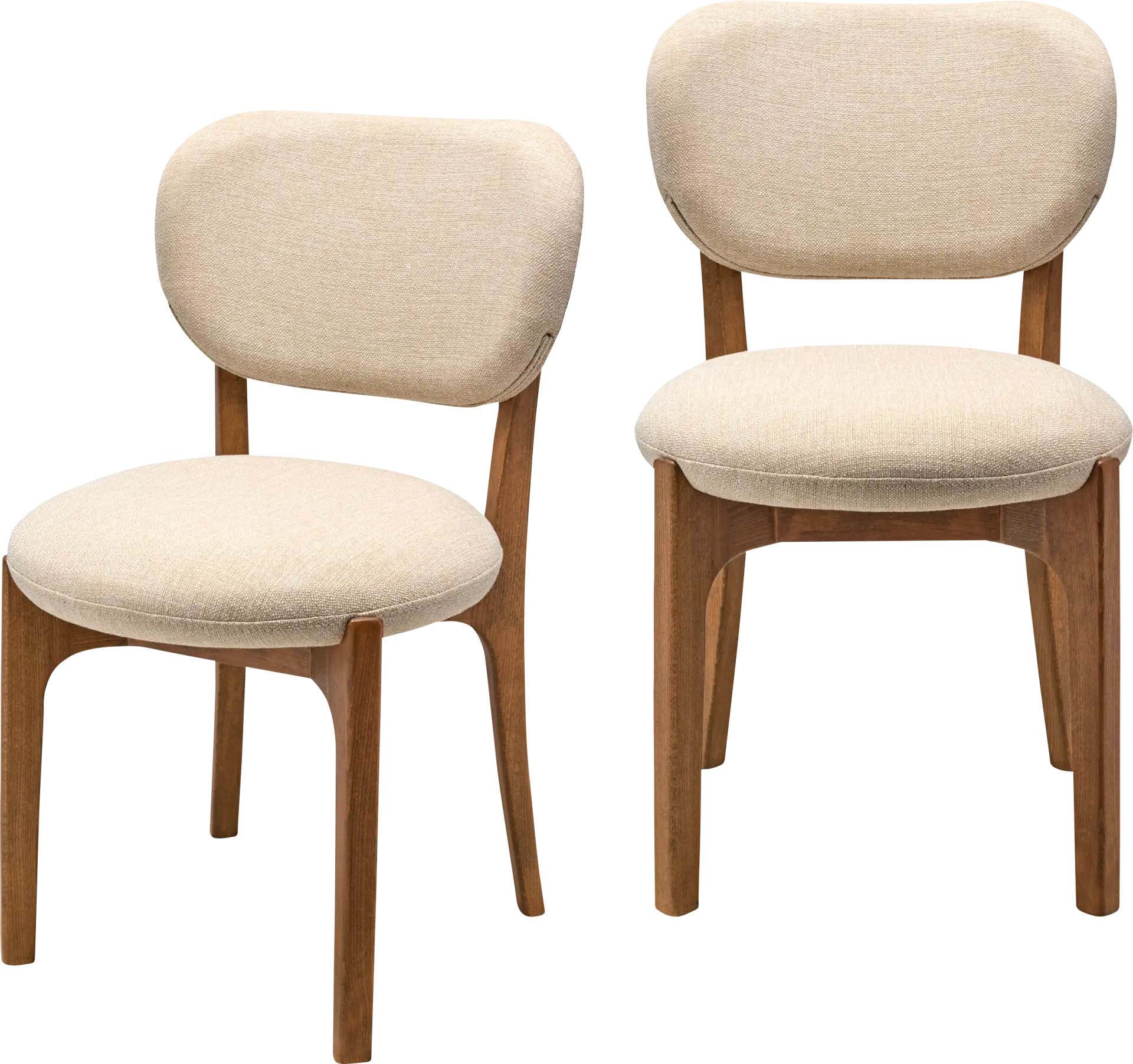 Deimo Cream Side Chair, Set of 2