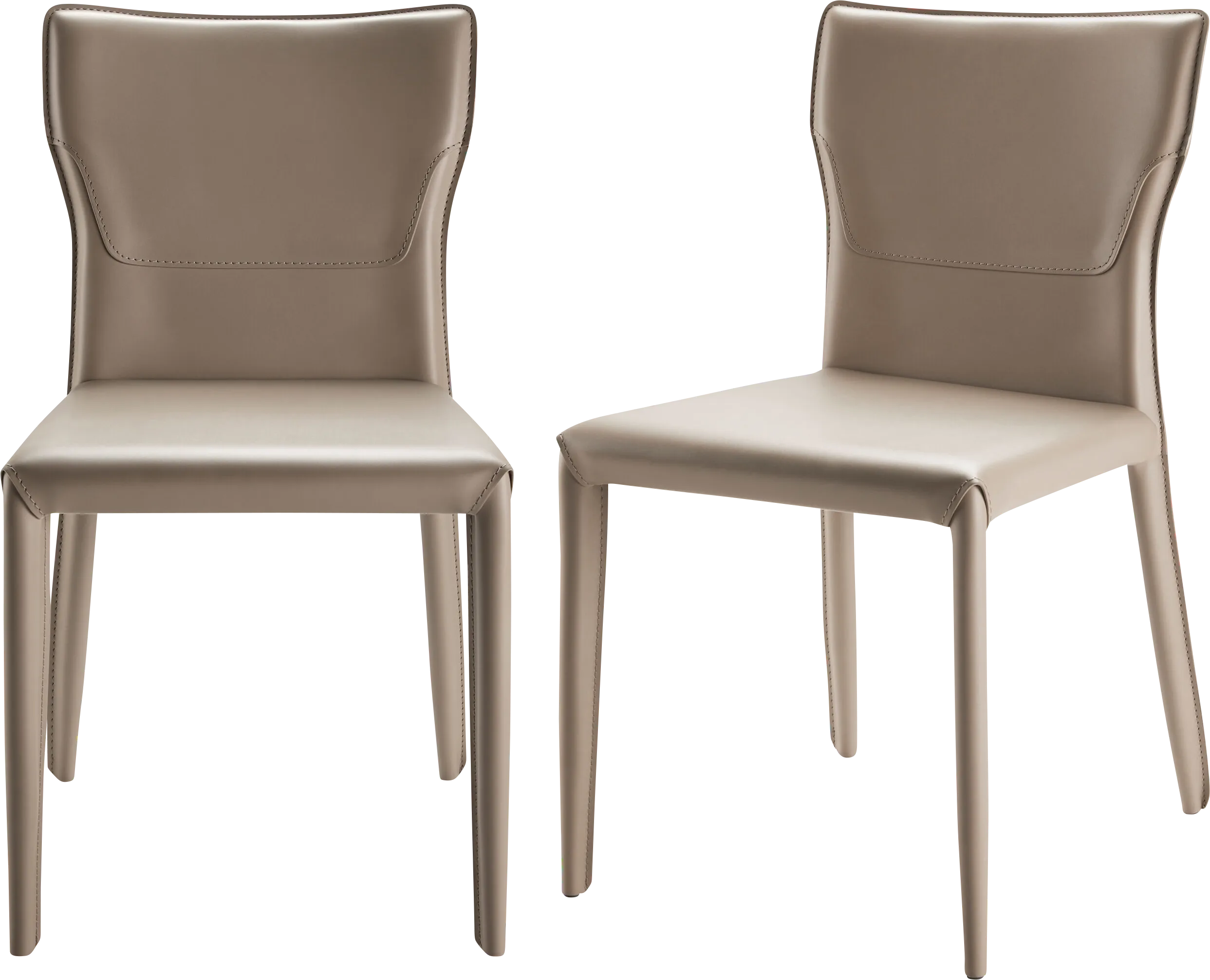 Arkin Beige Side Chair, Set of 2 - Thumbnail - Image 1