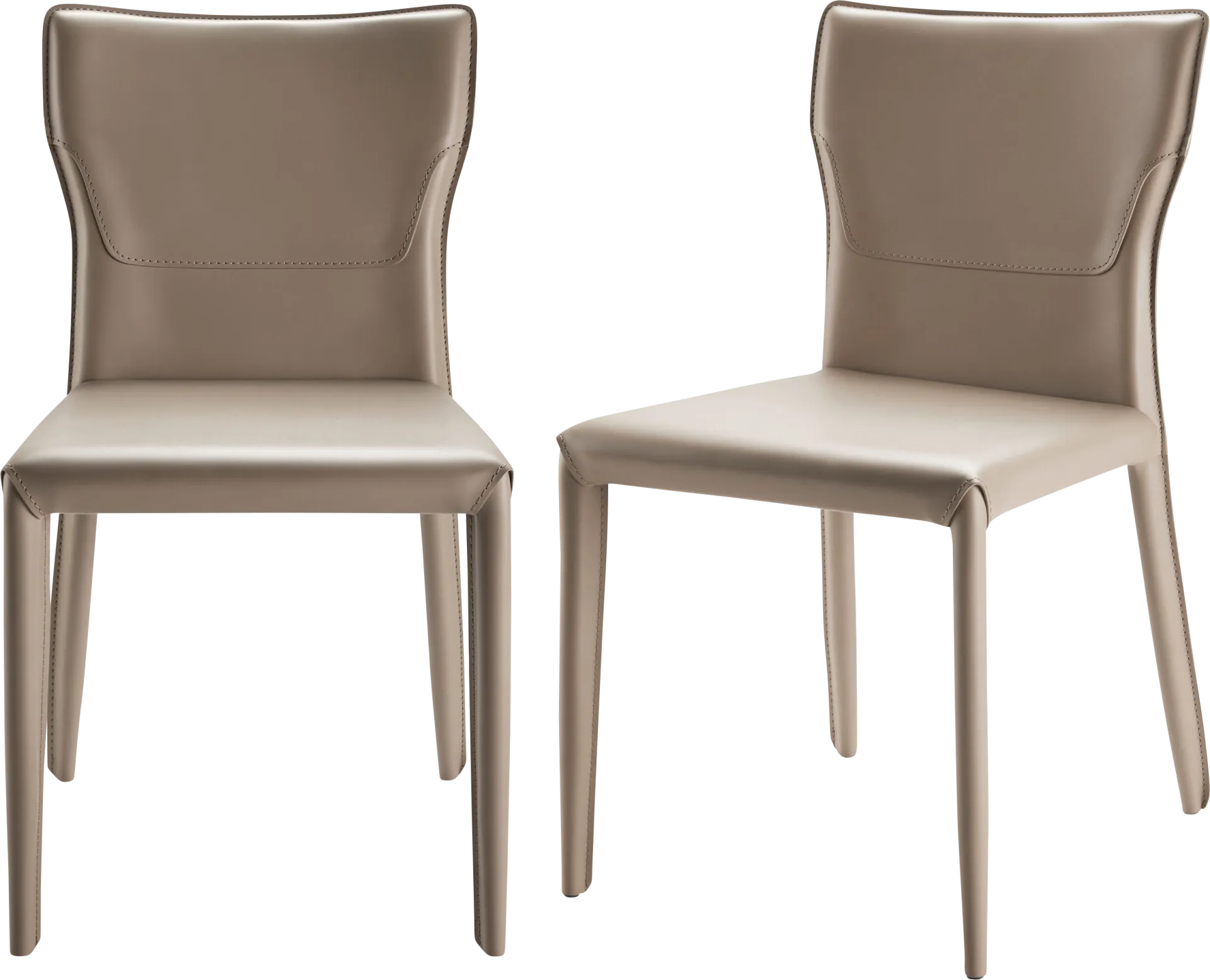 Arkin Beige Side Chair, Set of 2 - Image 1