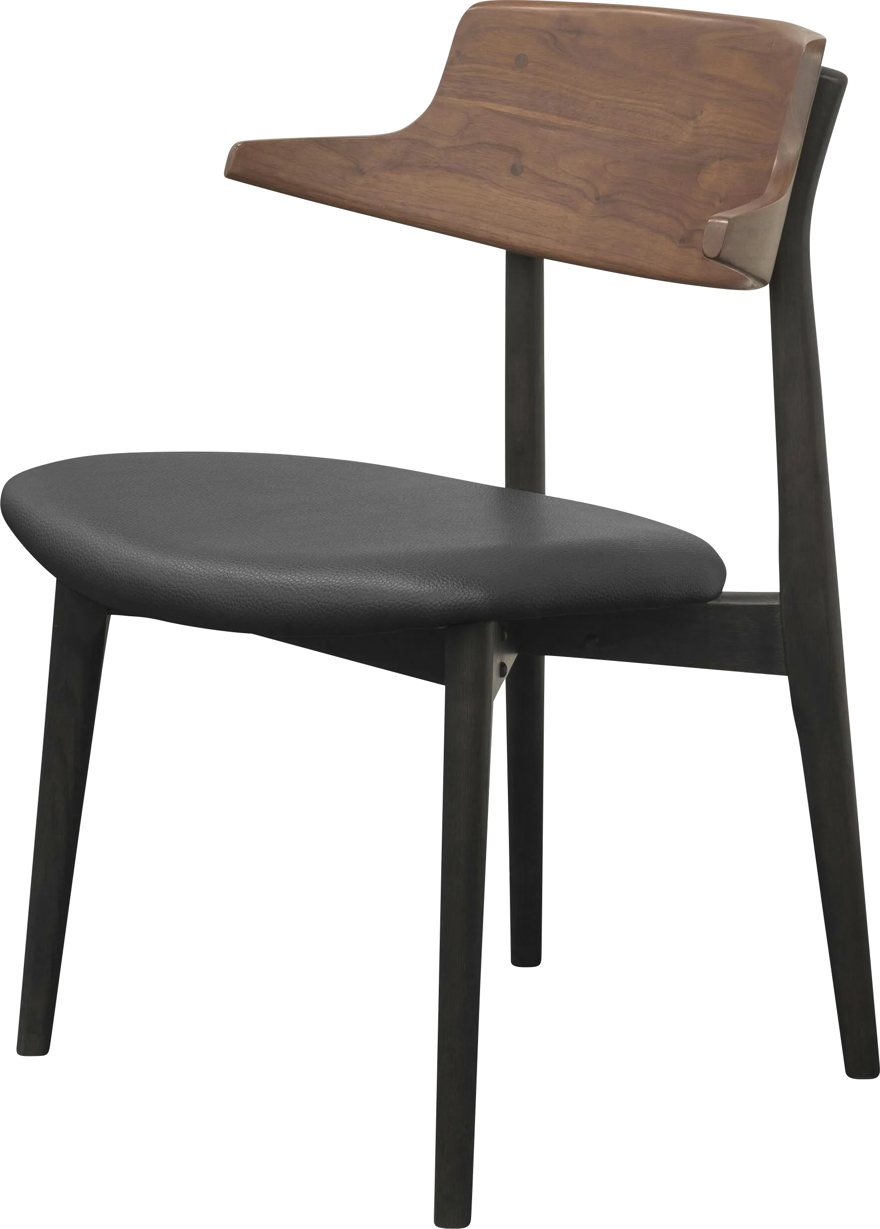Antar Black Side Chair, Set of 2 - Image 1