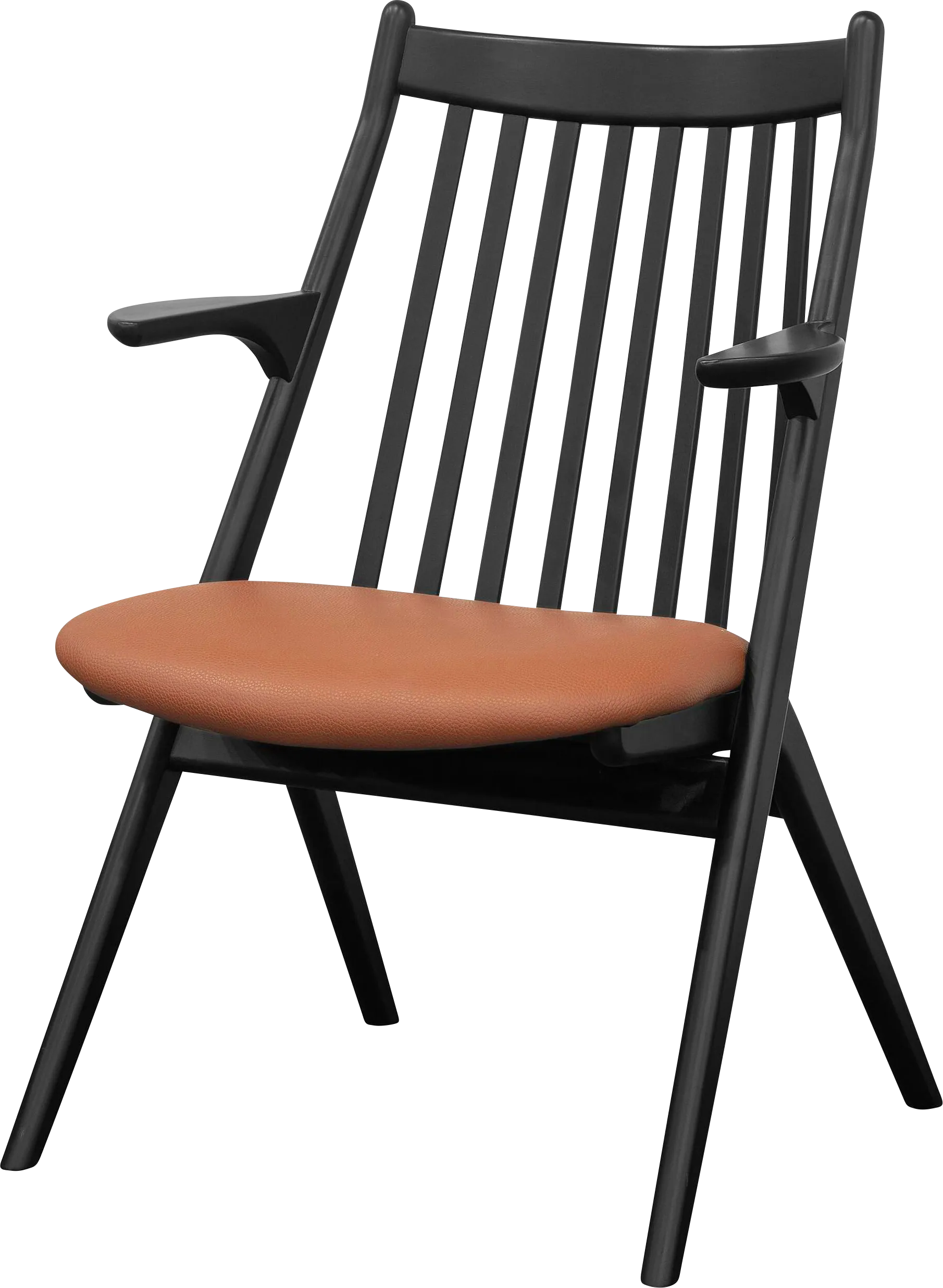 Dorico II Brown Arm Chair - Thumbnail - Image 1