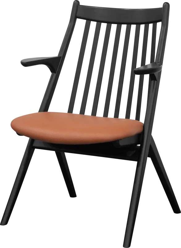 Dorico II Brown Arm Chair
