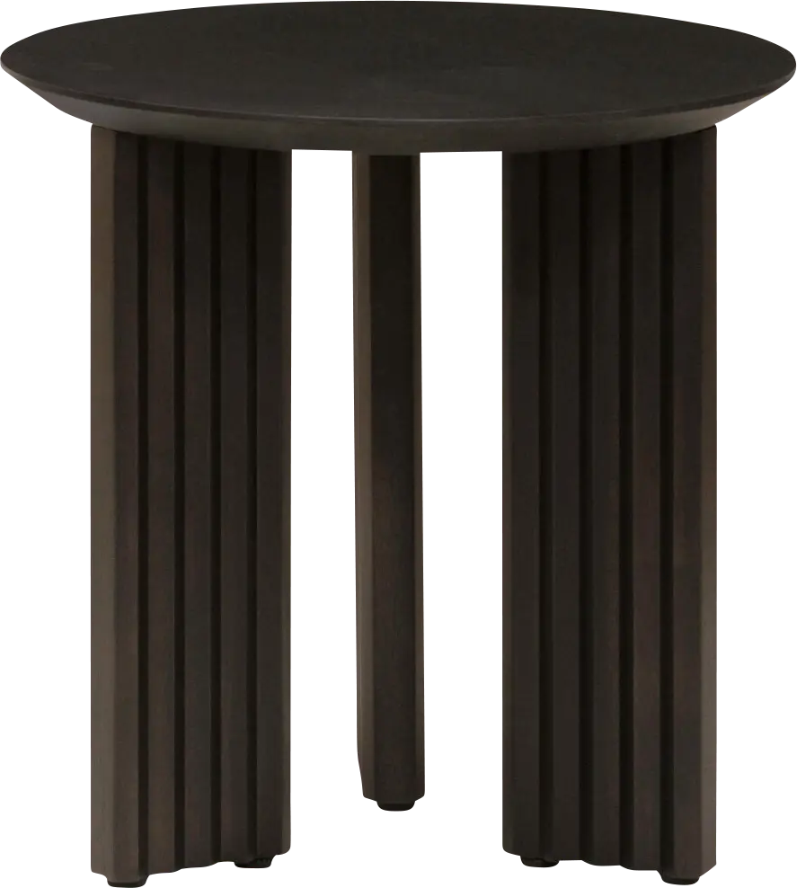 Caesh Black End Table