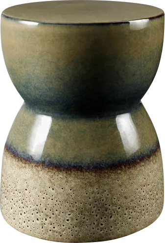 Outdoor Brise Sage Garden Stool - Image 1
