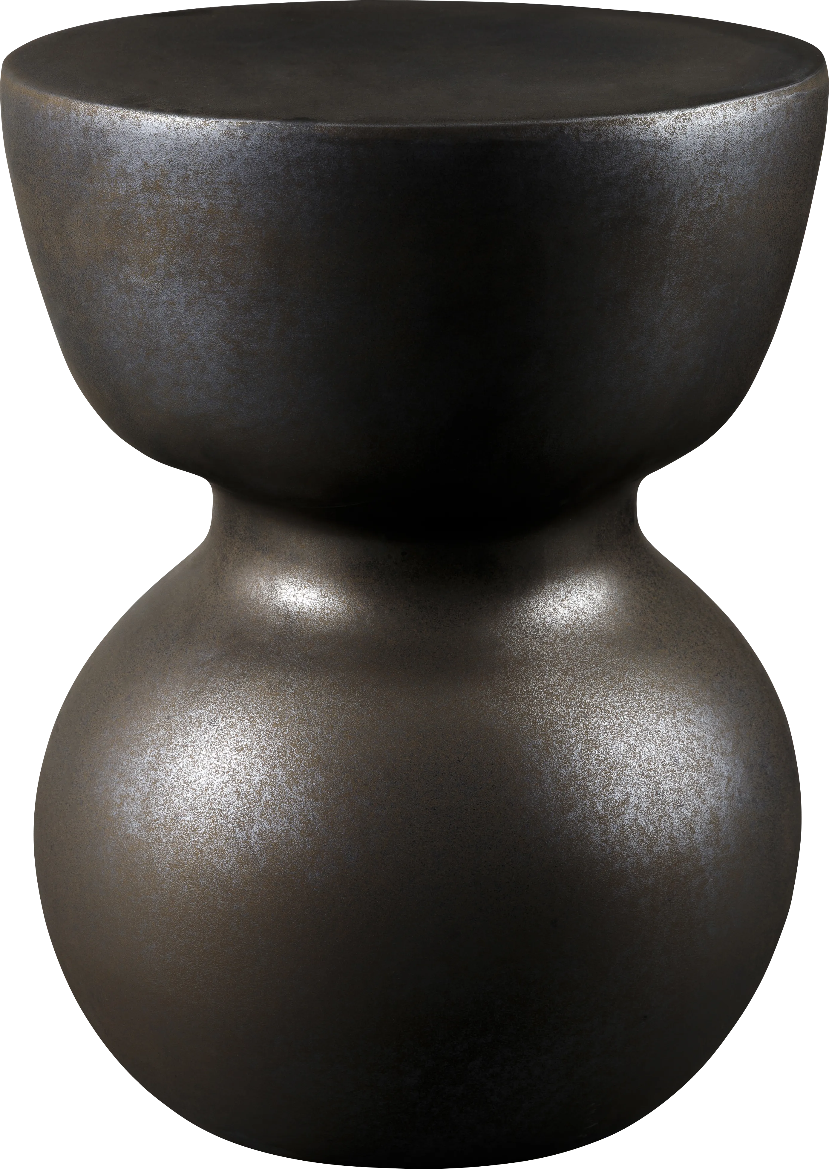 Outdoor Cenzy Charcoal Garden Stool - Thumbnail - Image 1