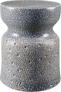 Outdoor Elmor Blue Garden Stool