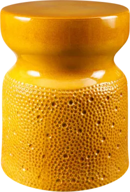 Outdoor Elmor Yellow Garden Stool