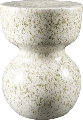 Outdoor Cenzy Cream Garden Stool