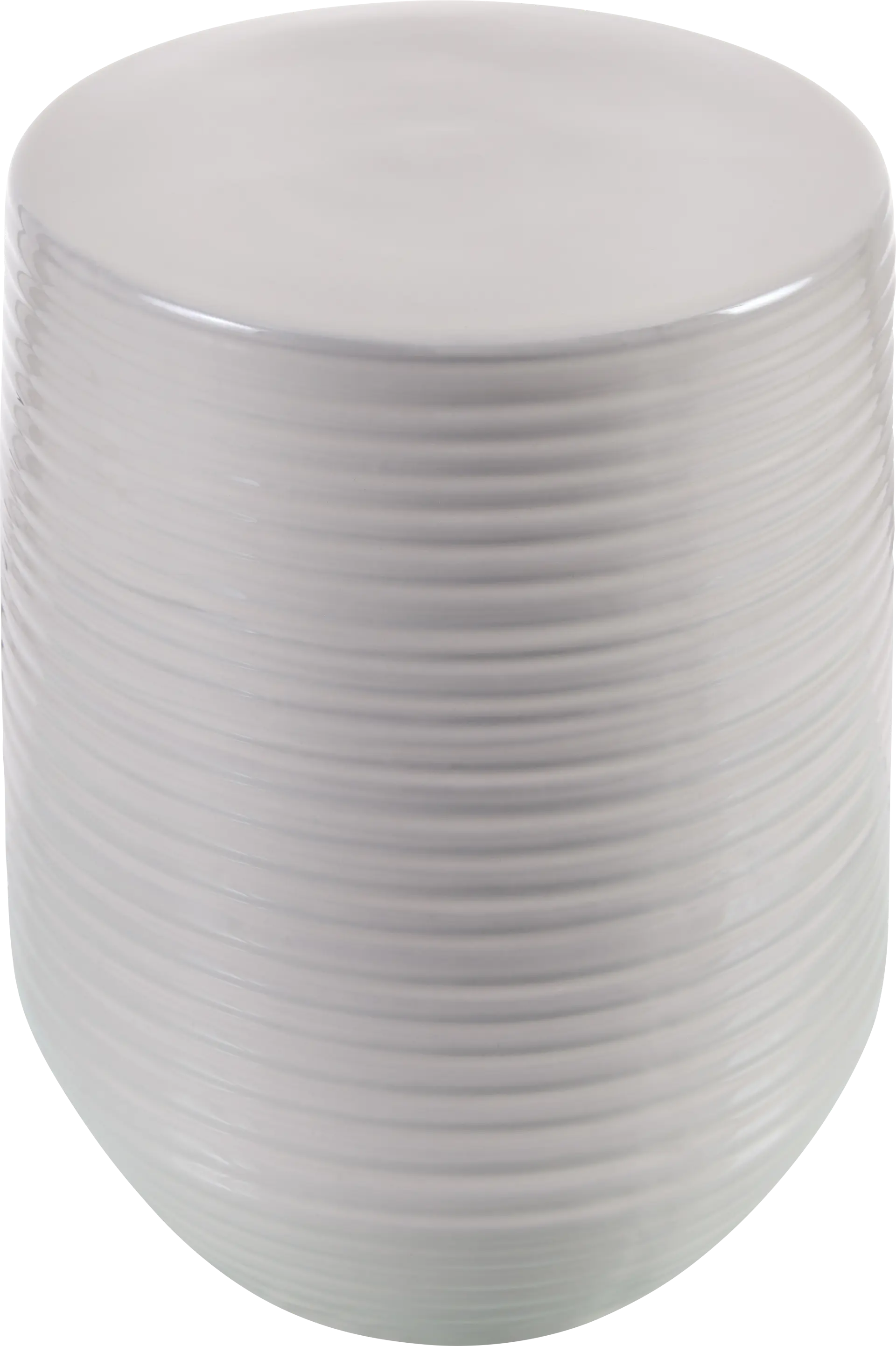 Outdoor Gisi White Garden Stool