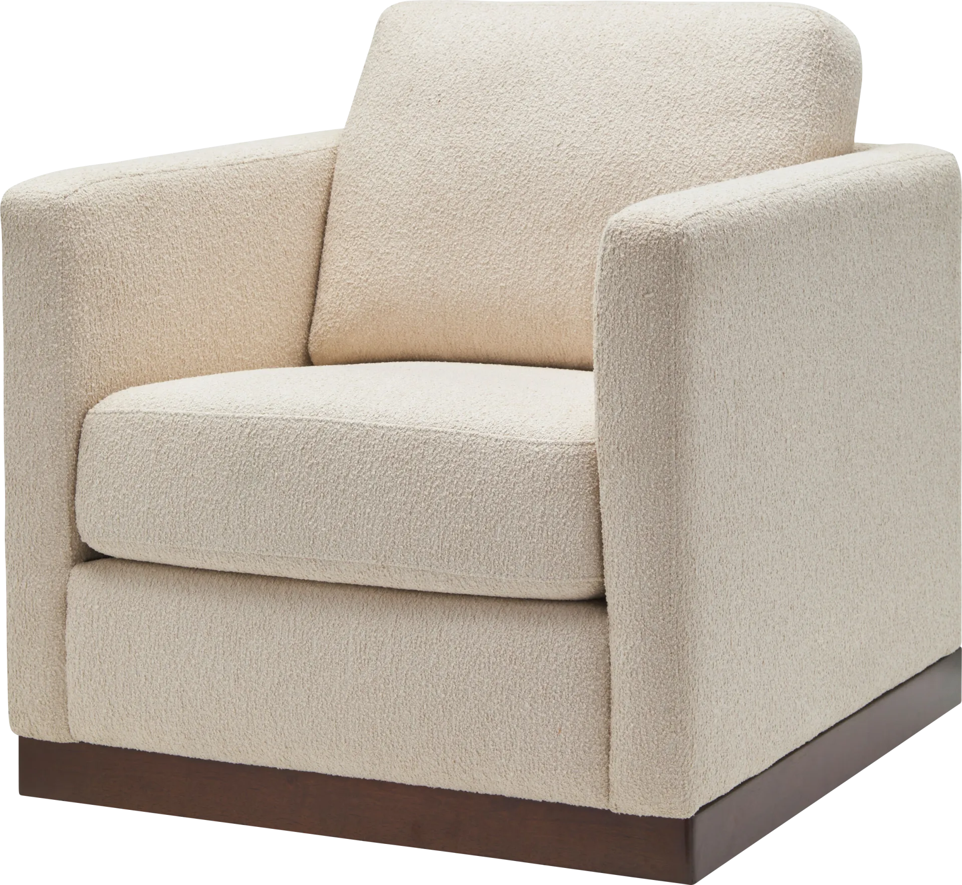Alleta II Beige Swivel Accent Chair - Image 1