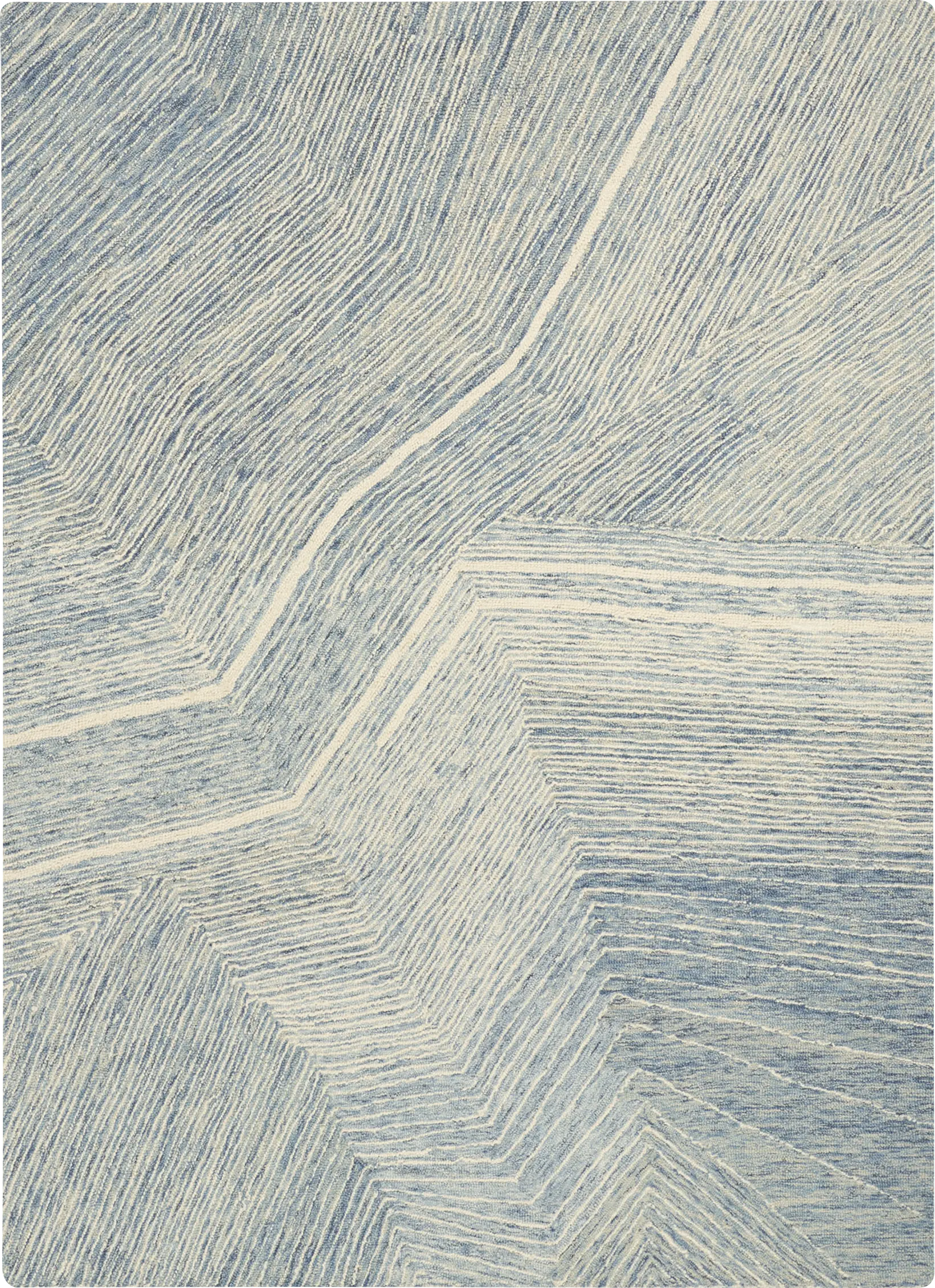 Glided Dunes Beige 5'3 x 7'3 Rug