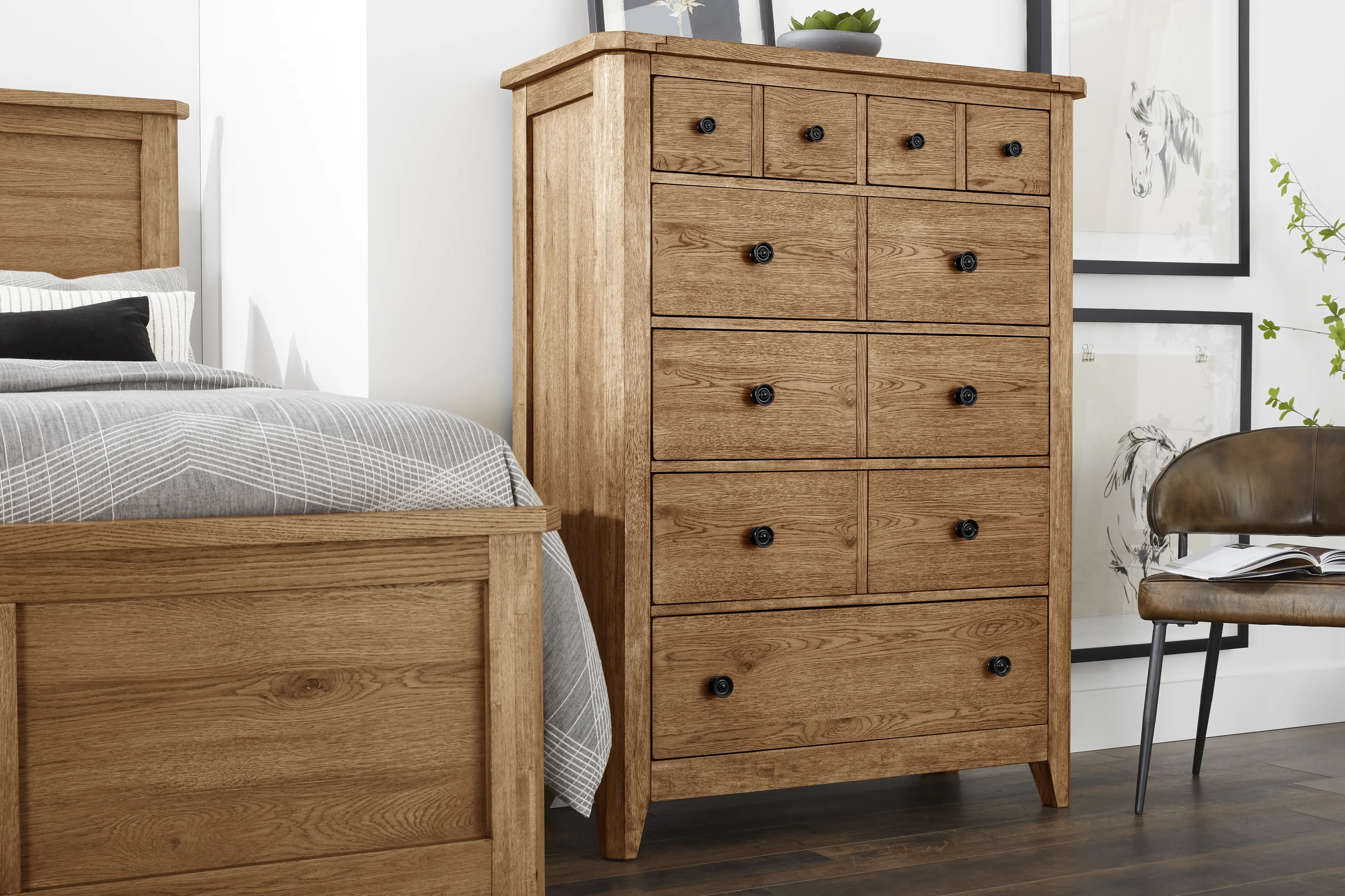 Hargrove Light Oak Chest - Thumbnail - Image 3