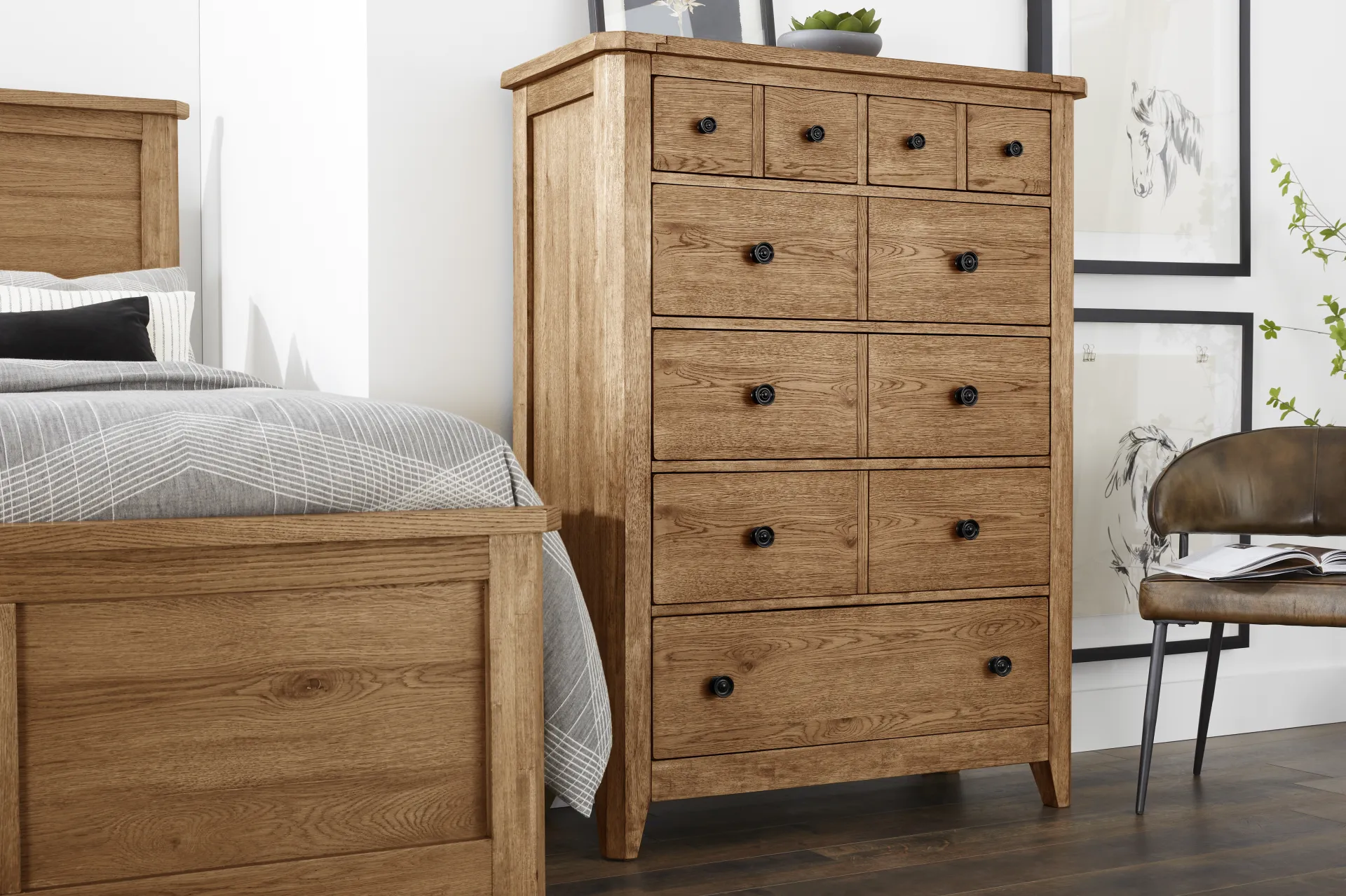 Hargrove Light Oak Chest - Image 3