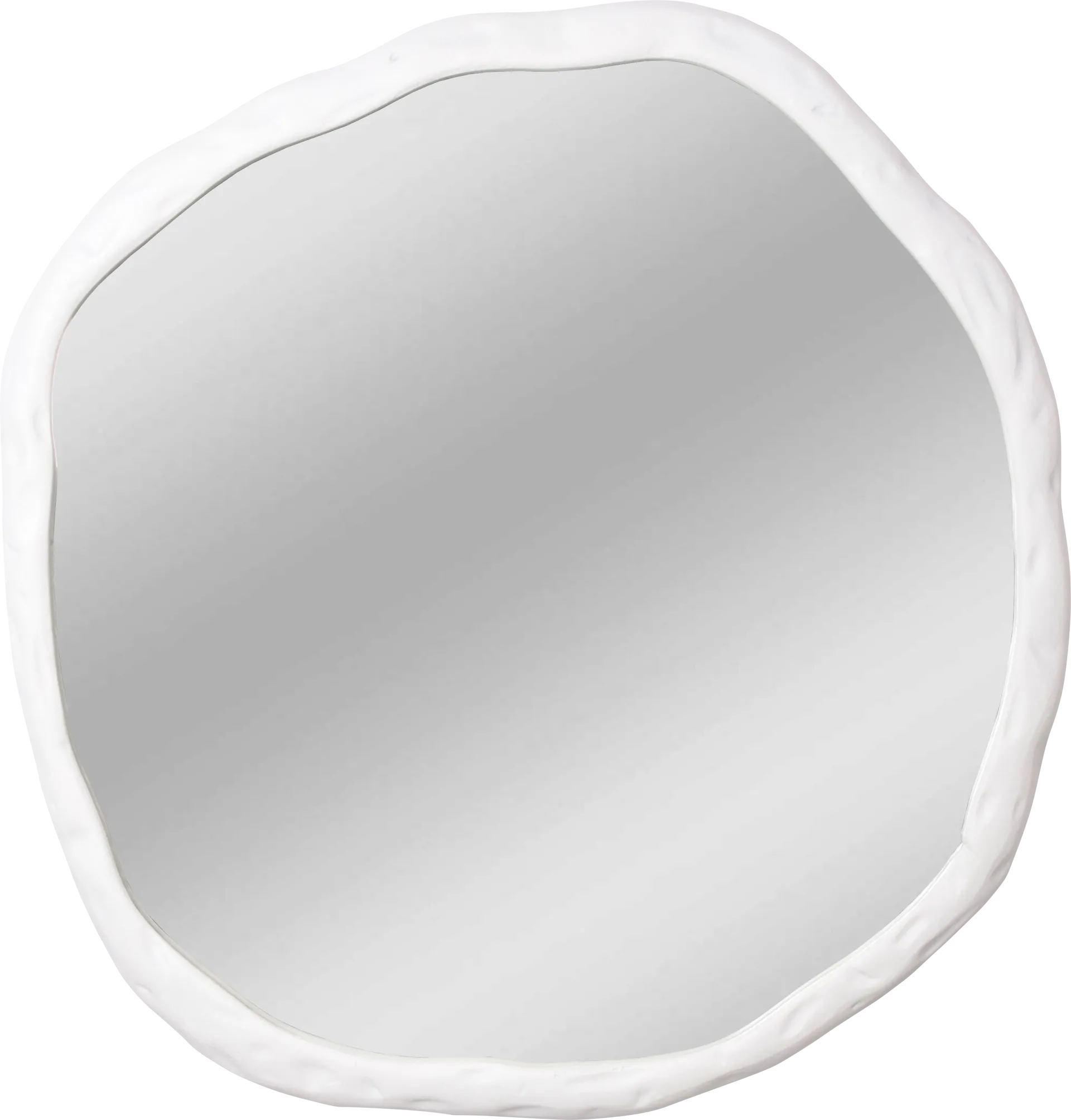 Ashtom White Large Mirror - Image 1