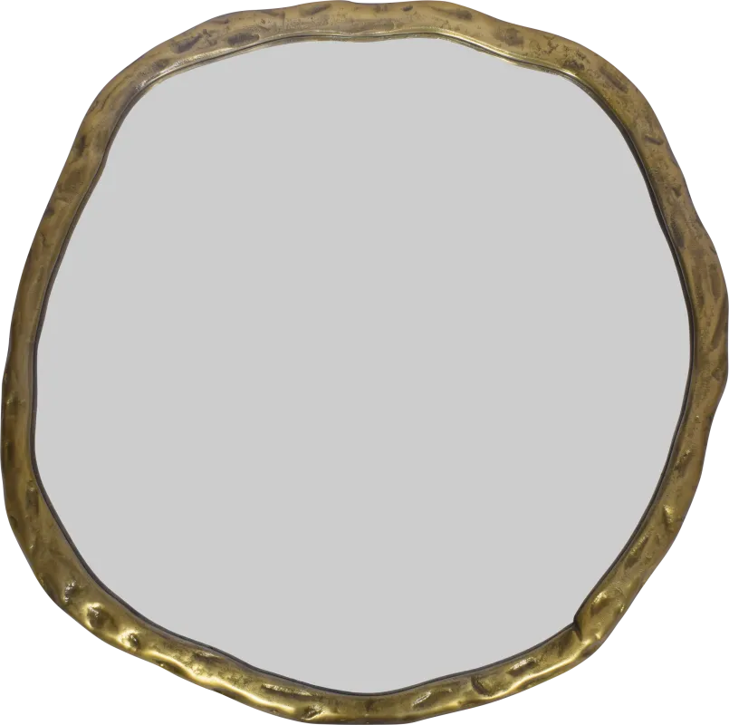 Ashtom Gold Large Mirror