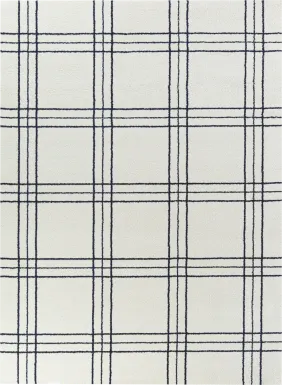 Kids Rhodes White 7'10 x 10' Rug