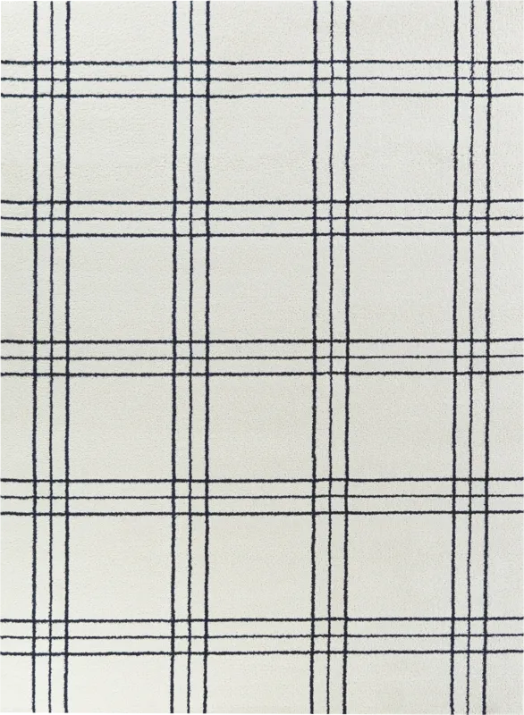 Kids Rhodes White 7'10 x 10' Rug