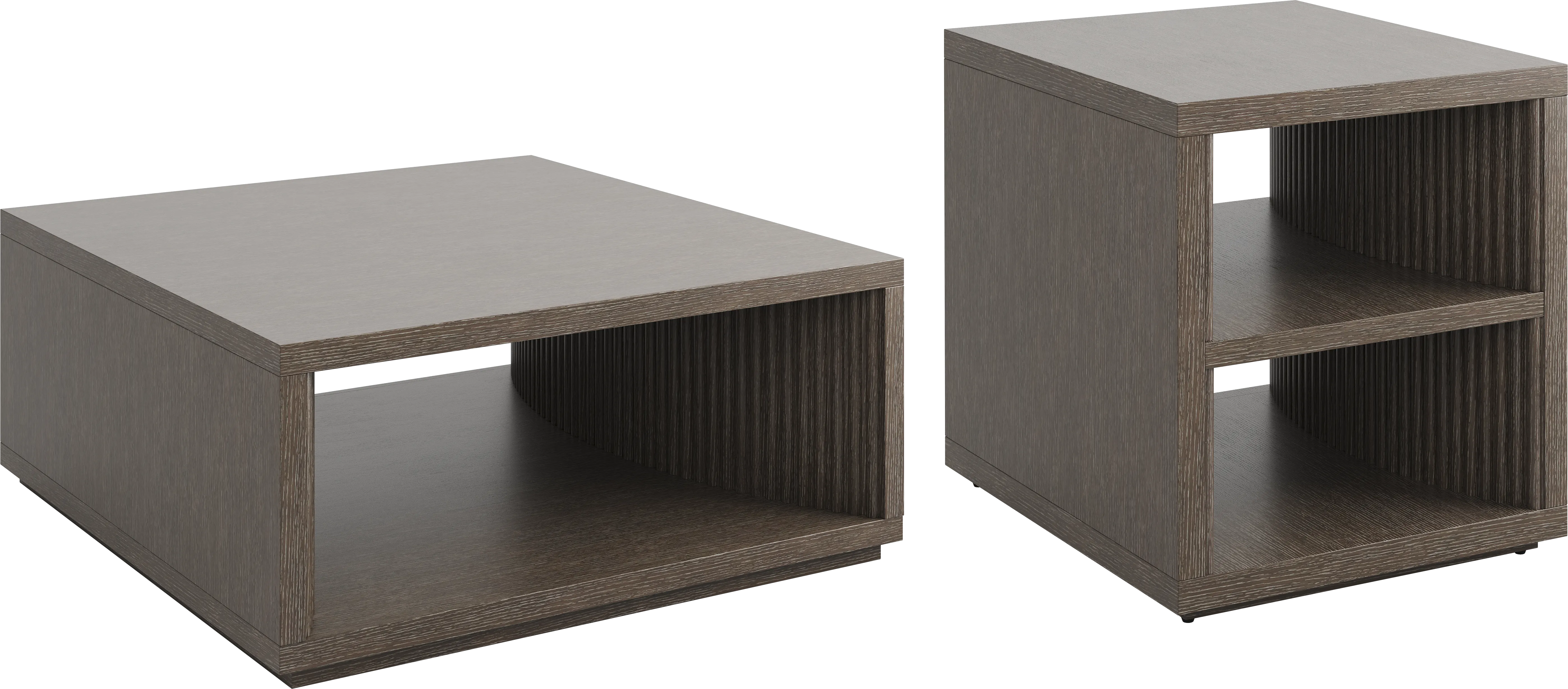 Eastchester Brown 2 Pc Table Set - Thumbnail - Image 1