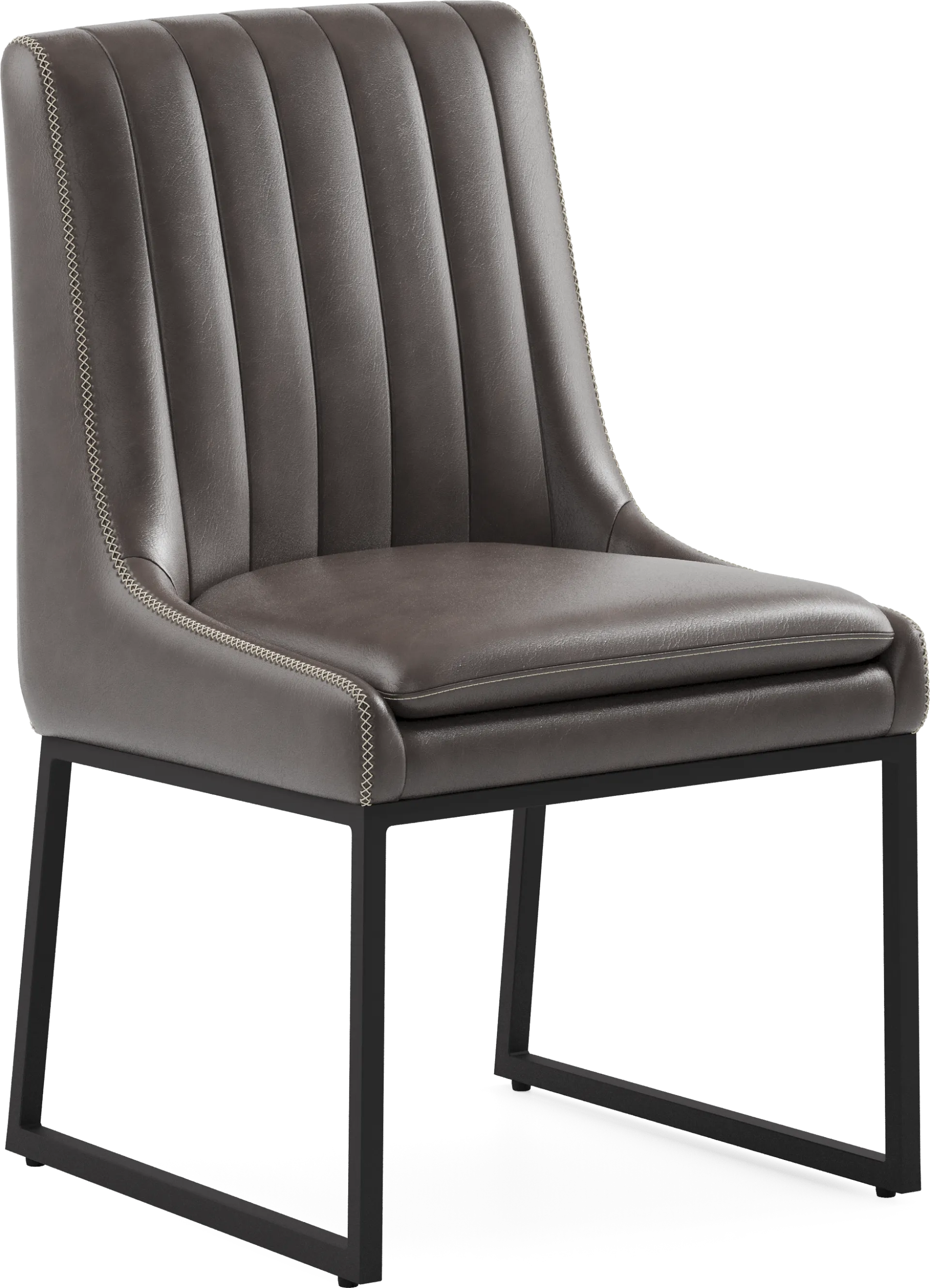 Grand Falls Brown 5 Pc Dining Room with Trenton Brown Side Chairs - Image 5