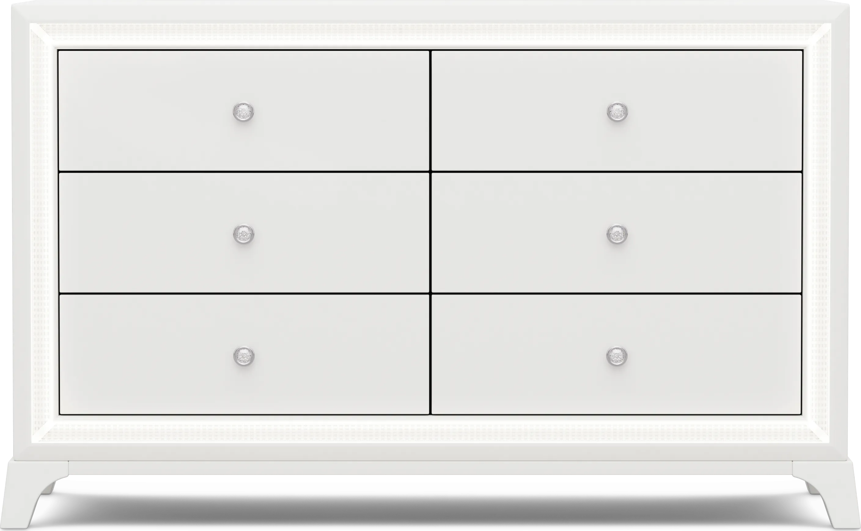 Kids Alyssa White Full Lighted Bedroom - Thumbnail - Image 6