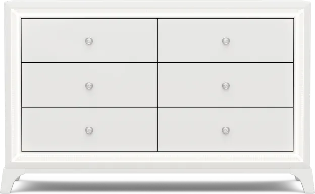 Kids Alyssa White Dresser