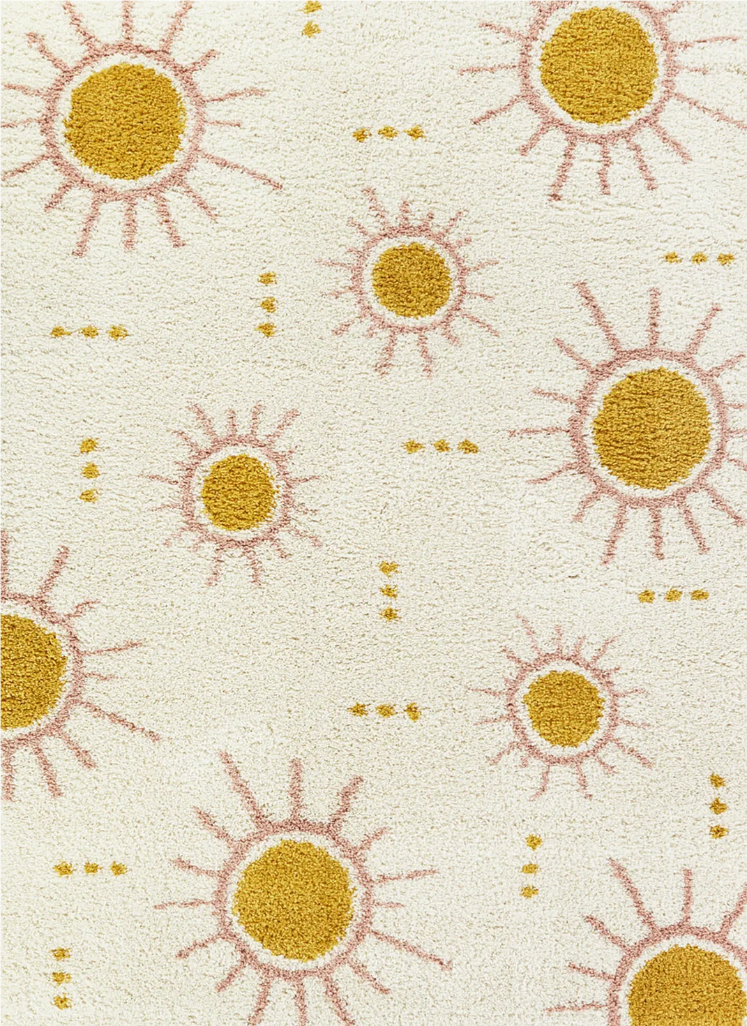 Kids Sunshine Parade Cream 5'3 x 7' Rug - Thumbnail - Image 1
