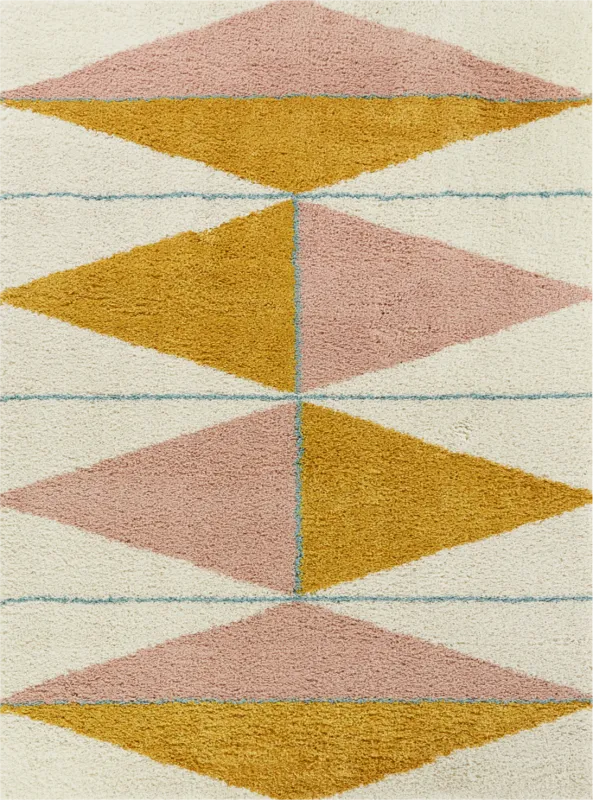 Kids Modpop Orange 5'3 x 7' Rug