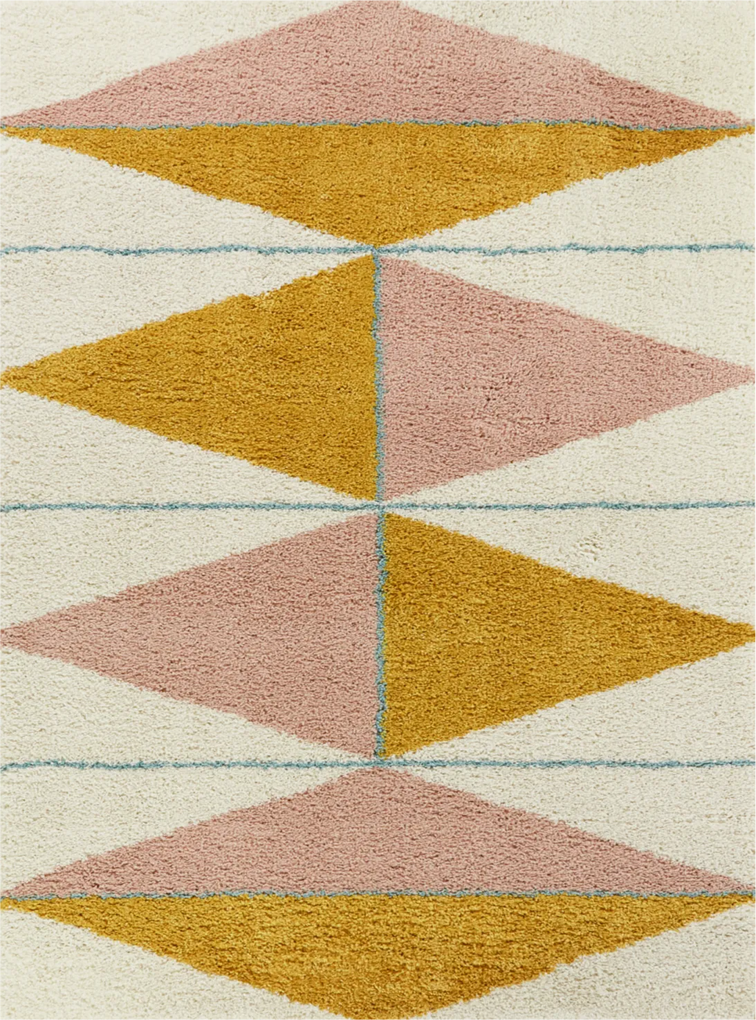 Kids Modpop Orange 5'3 x 7' Rug - Image 1