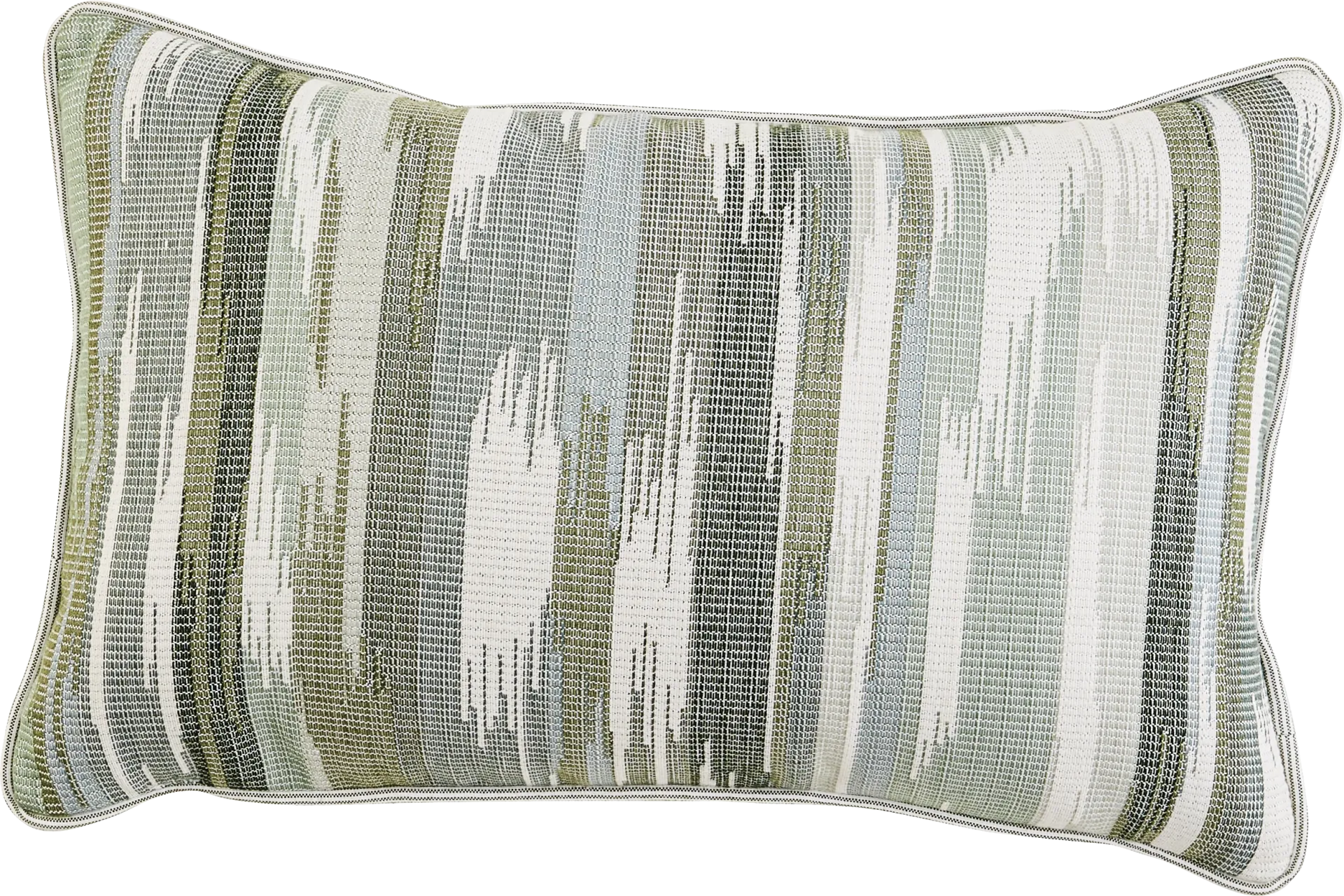Transformation Moss Indoor/Outdoor Kidney Pillow - Image 1