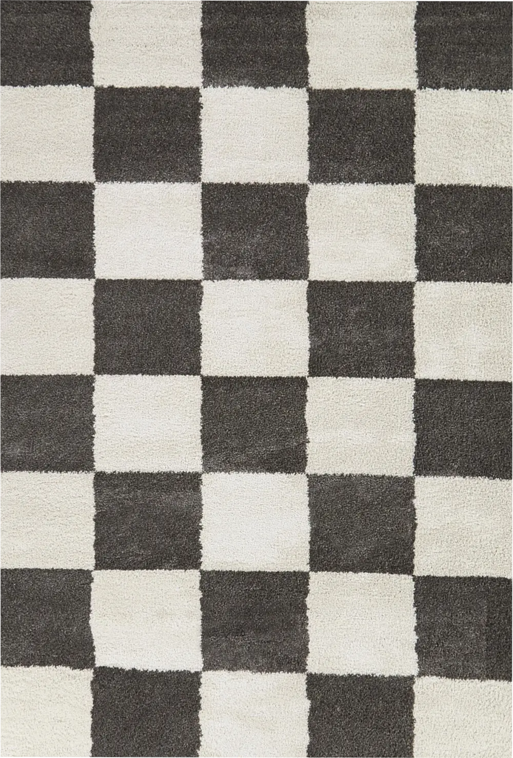 Kids Vibe Check Gray 5'3 x 7' Rug