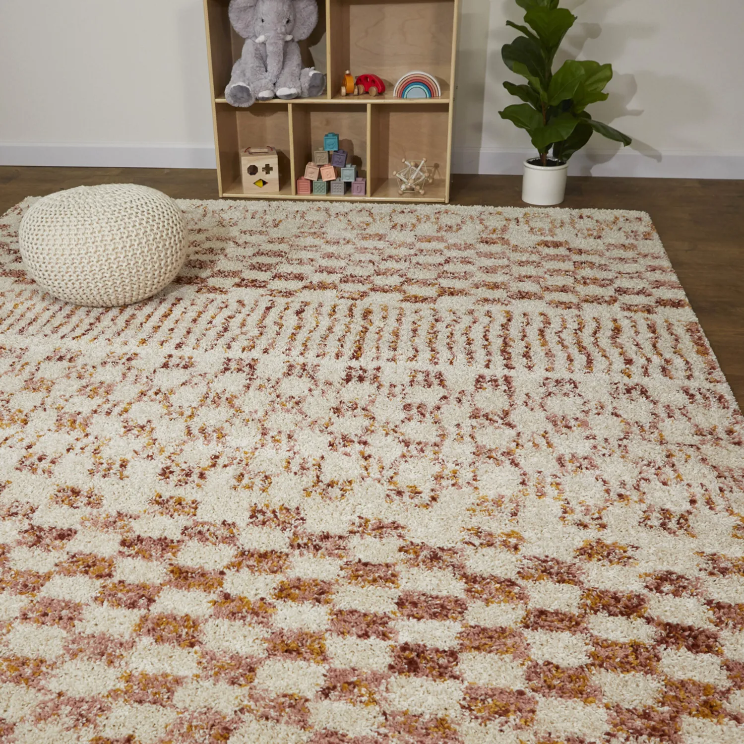 Kids Dreamcatcher Pink 5'3 x 7' Rug - Image 2