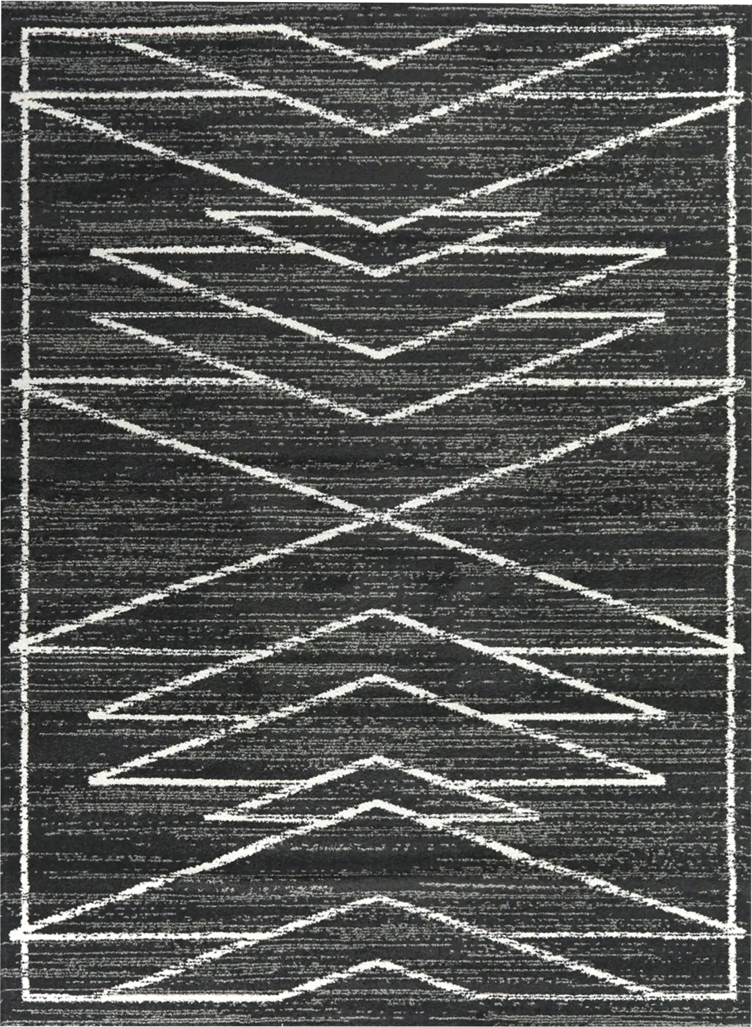 Kids Nightline Black 5'3 x 7' Rug - Image 1