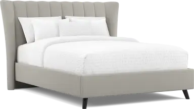 3 pc queen upholstered bed