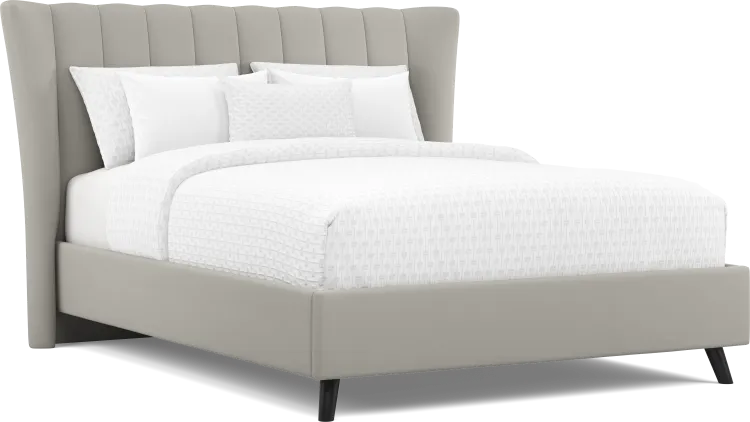 3 pc queen upholstered bed