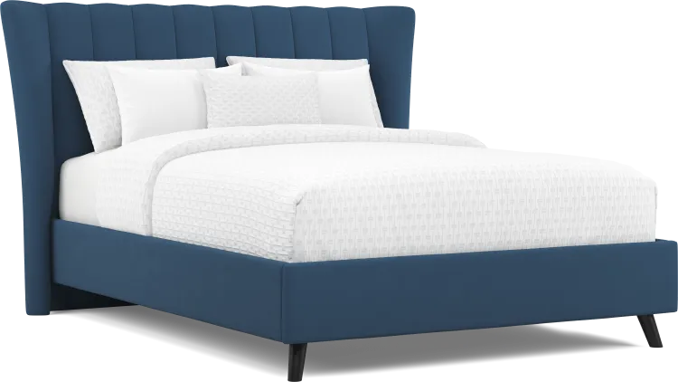 3 pc king upholstered bed