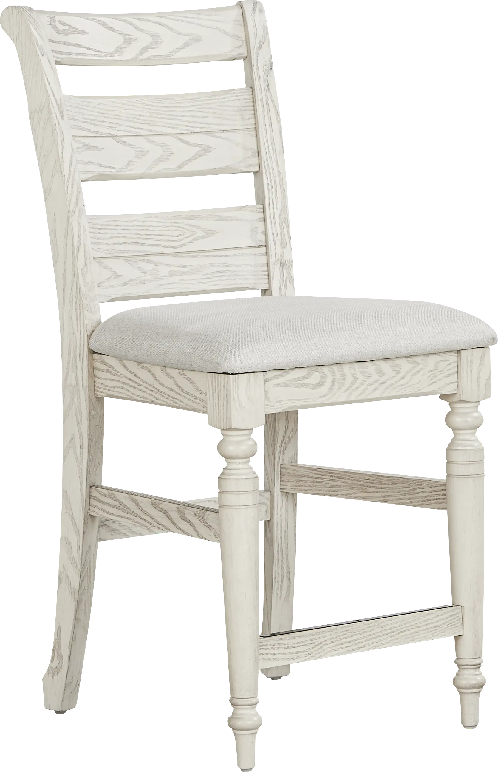 Montana Ridge White Counter Height Stool