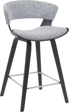 Houndstar I Gray Counter Height Stool