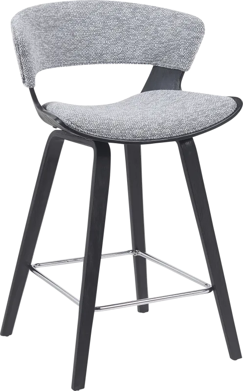 Houndstar I Gray Counter Height Stool