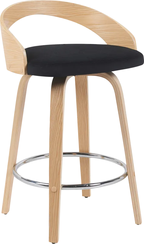 Riverair Black Counter Height Stool