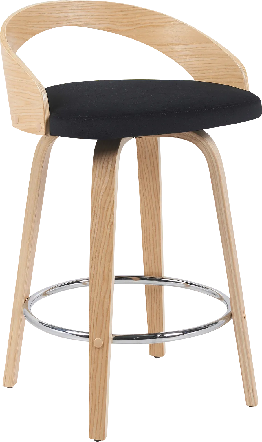 Riverair Black Counter Height Stool - Image 1