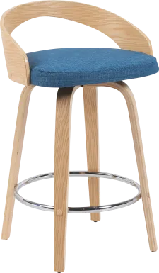 Riverair Blue Counter Height Stool