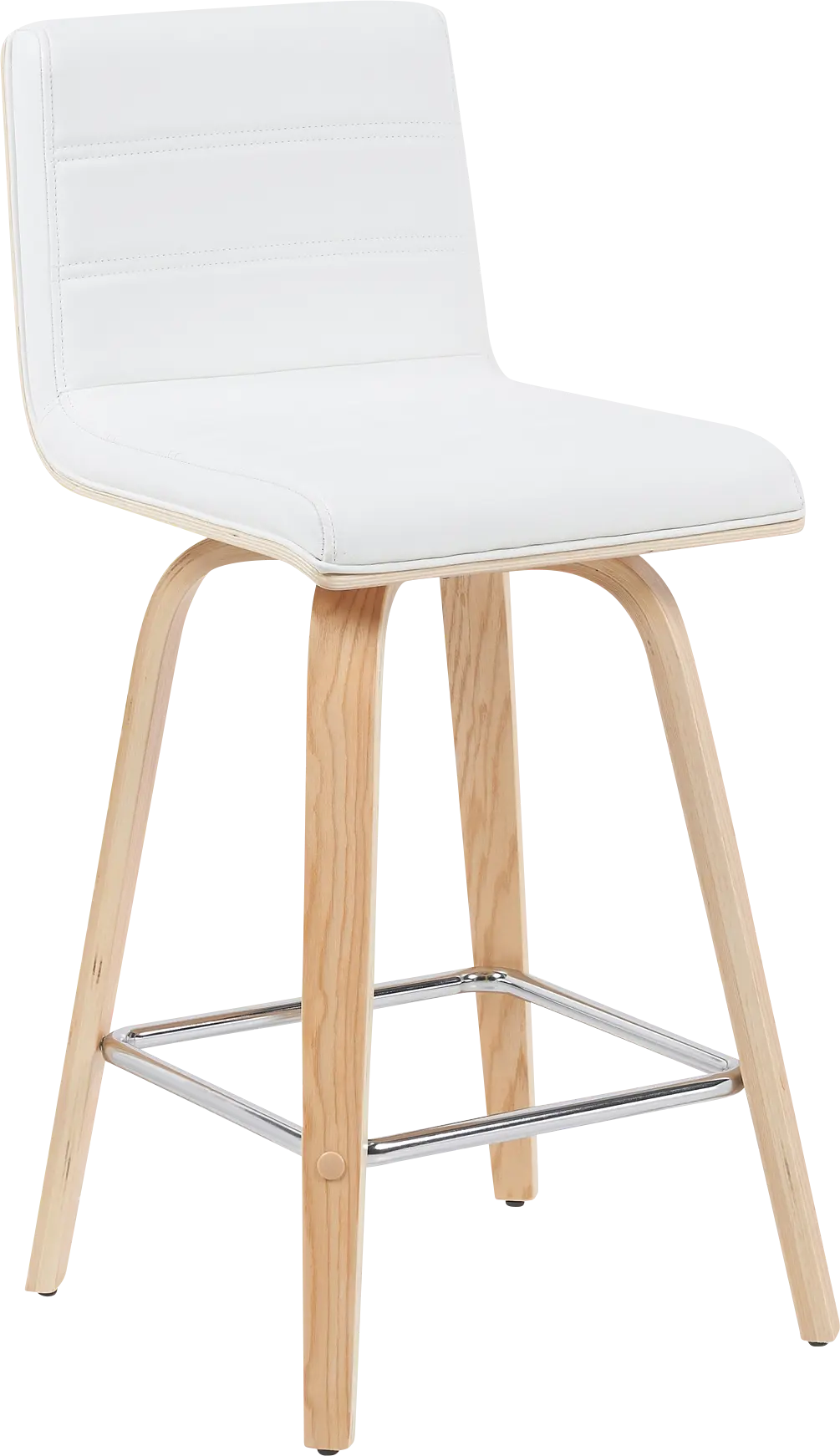 Sunways III White Counter Height Stool