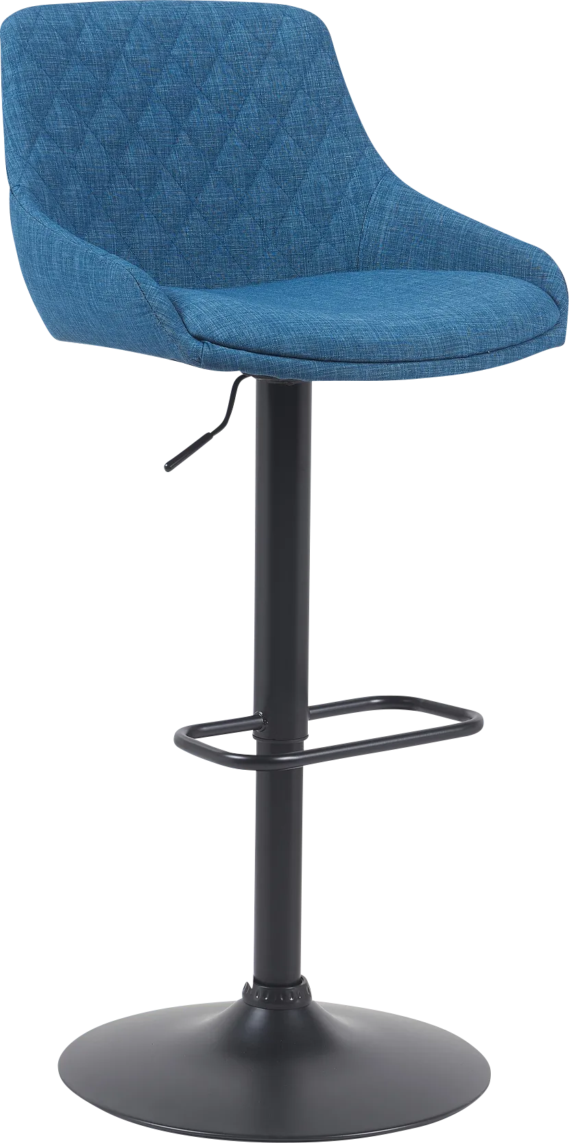 Lucenty Blue Barstool - Thumbnail - Image 1