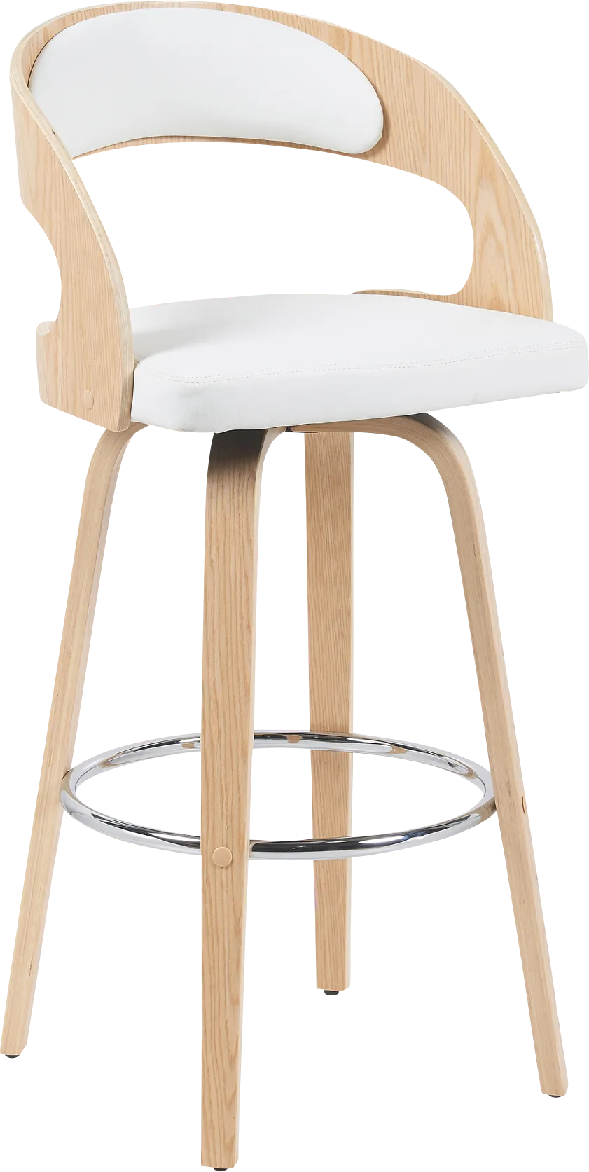 Primegold White Barstool - Image 1