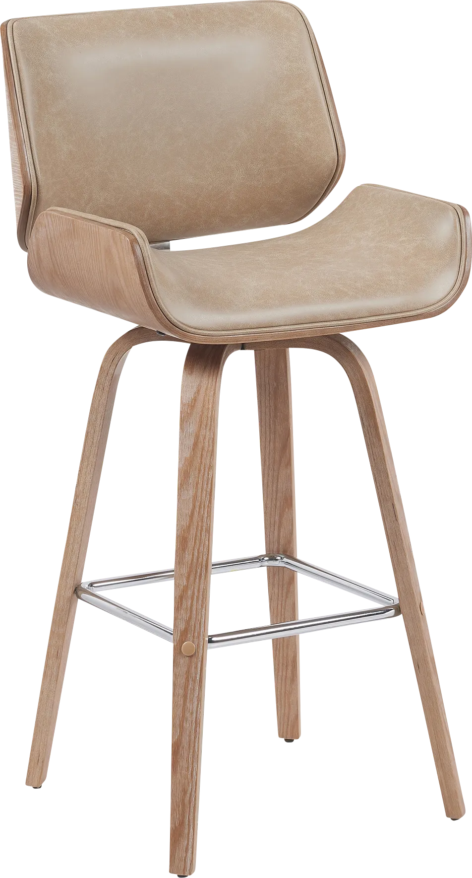 Cavologies Light Brown Barstool - Image 1