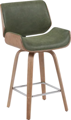 Cavologies Green Counter Height Stool