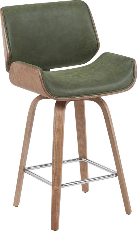 Cavologies Green Counter Height Stool