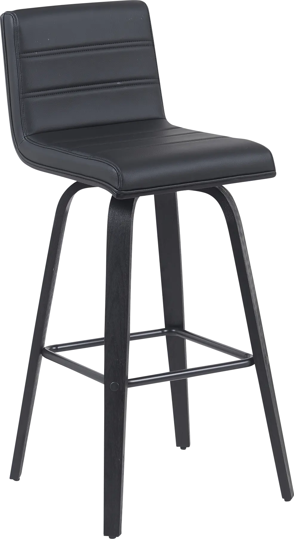 Sunways II Black Barstool