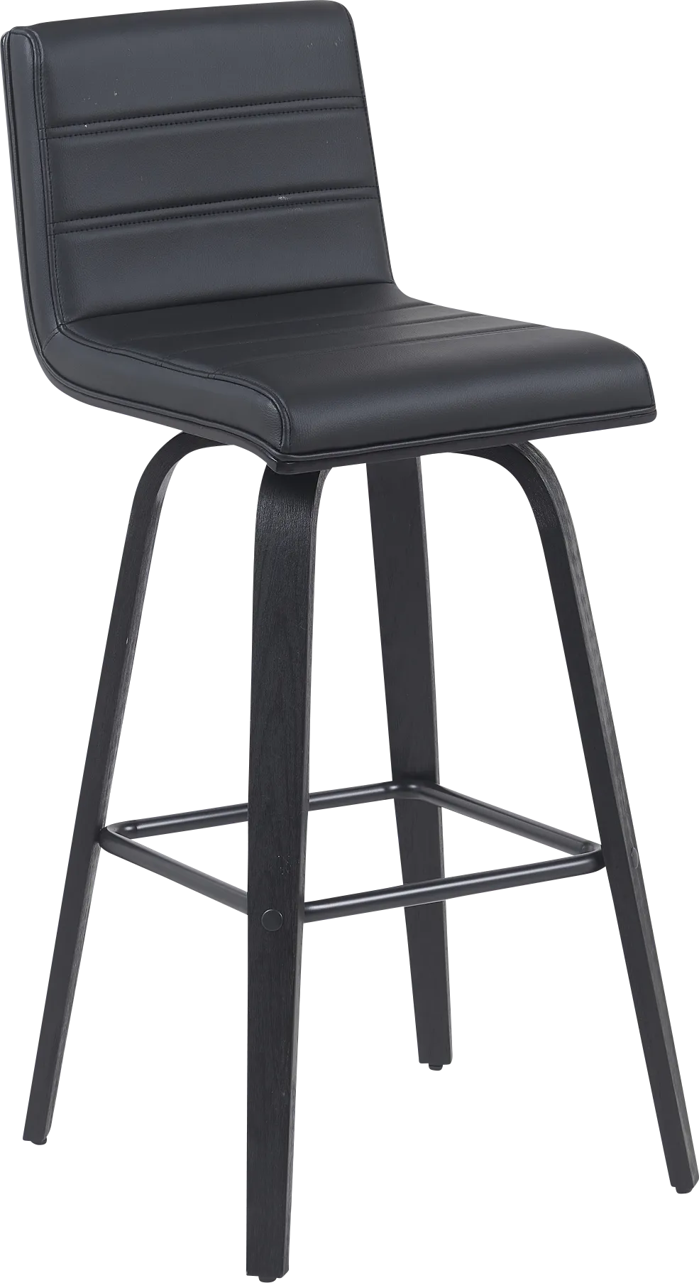Sunways II Black Barstool - Image 1