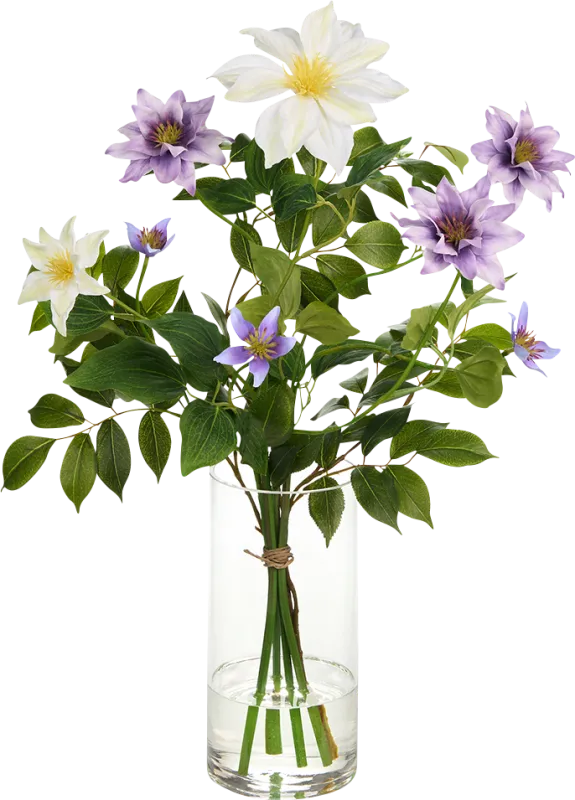 Sofra Large Lavender Silk Plant